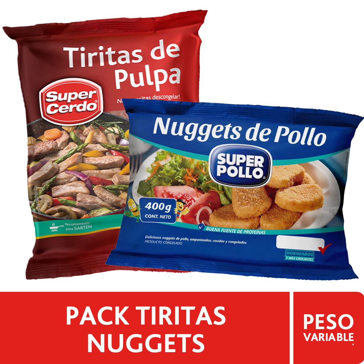 Pack Tiritas Nuggets