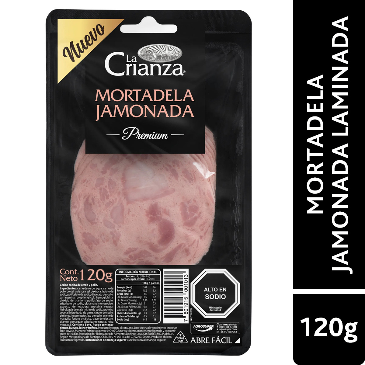 Mortadela Jamonada Laminada